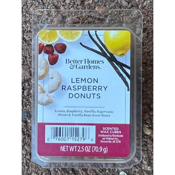 Better Home & Gardens - 3 Pack Scented Wax Cube - Raspberry /Gilded Spice/Lemon - Picture 9 of 15